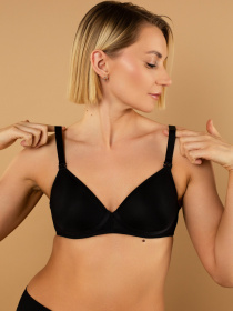 Бюстгальтер Brabrabra модель SLZ26201015_Black Фото