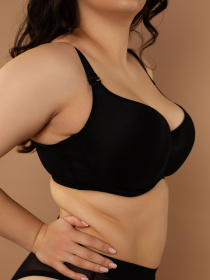 Бюстгальтер Brabrabra модель SLZ26201033_Black Фото