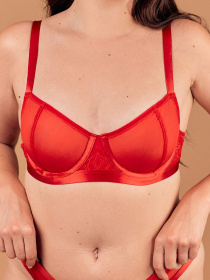 Бюстгальтер Brabrabra модель SLZ26301005_Red Фото