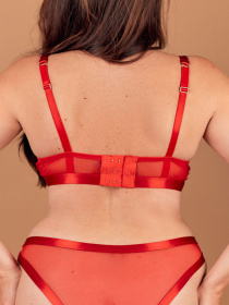 Бюстгальтер Brabrabra модель SLZ26301005_Red Фото