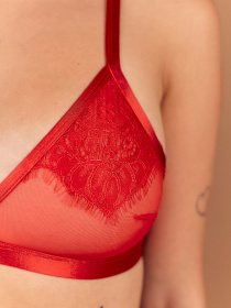 Бюстгальтер Brabrabra модель SLZ26301014_Red Фото