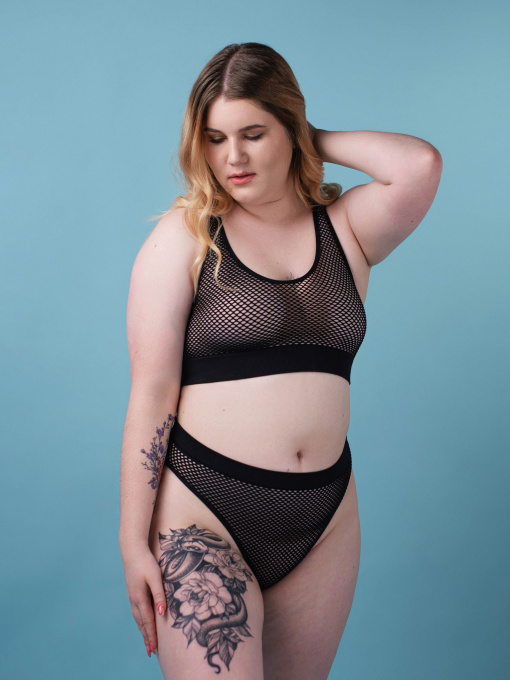 Бюстгальтер Brabrabra модель SLZ26401006_Black Фото