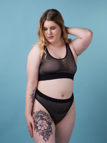 Бюстгальтер Brabrabra модель SLZ26401006_Black Фото