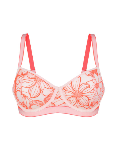 Бюстгальтер brabrabra модель SLZ27201005_Neon-Coral — фото - INTERTOP