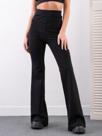 Брюки повседневные ISSA Plus модель 14301A_черный Фото