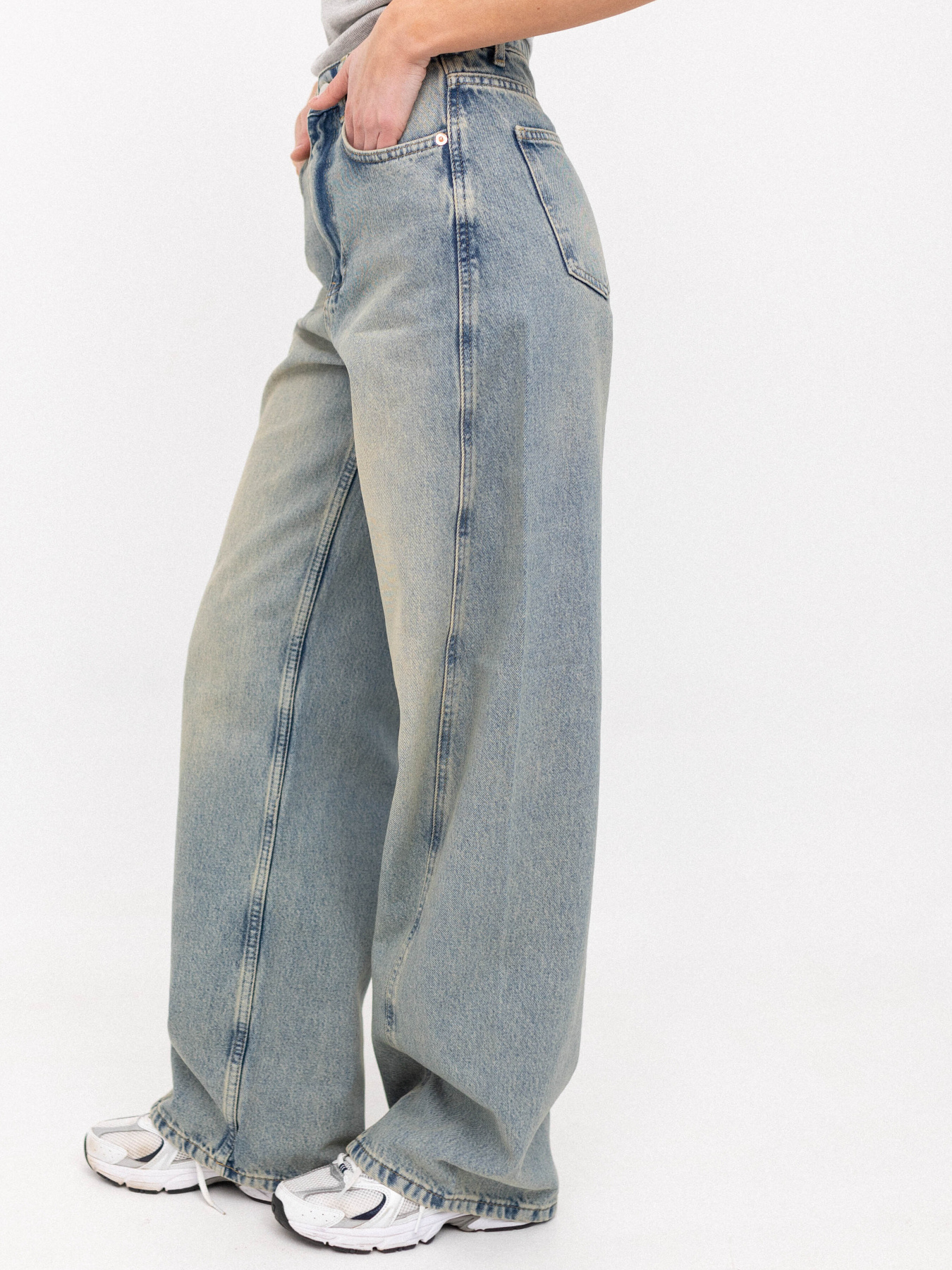 Широкі джинси Twice модель 24081054705 Фото