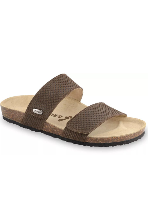 Шлепанцы Grubin модель gr-59401_brown Фото