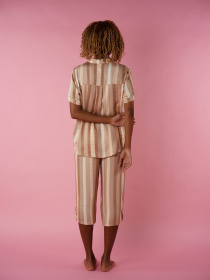 Штани для дому Brabrabra модель HOM2212010_Striped-Print Фото