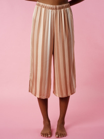 Штани для дому Brabrabra модель HOM2212010_Striped-Print Фото