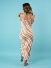 Ночная рубашка Brabrabra модель HOM2212110_Striped-Print Фото