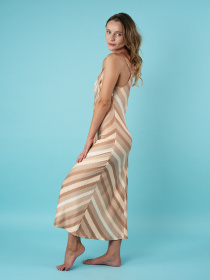 Ночная рубашка Brabrabra модель HOM2212110_Striped-Print Фото