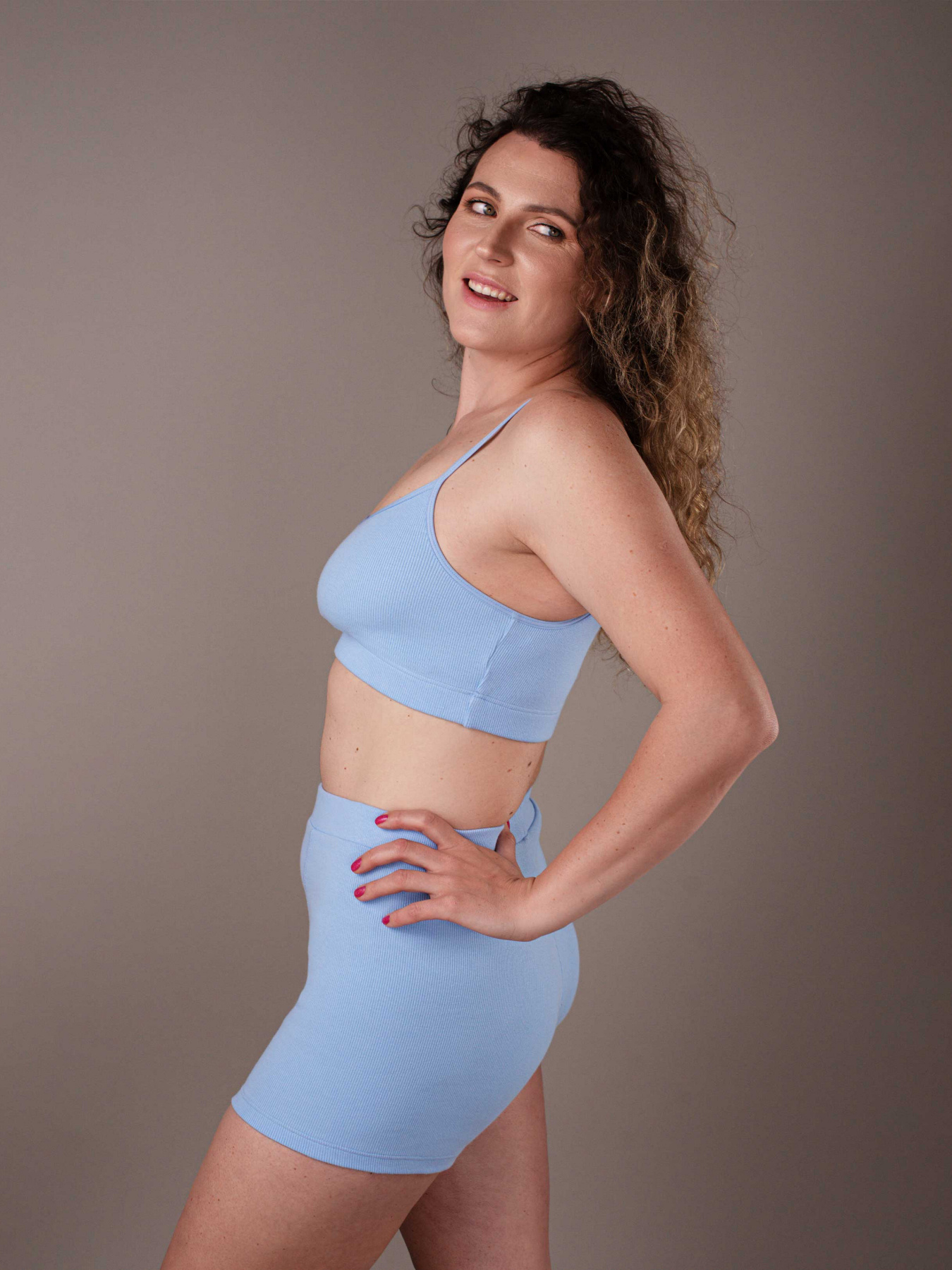 Одяг для дому та сну Brabrabra модель HOM2214061_Cornflower-Blue Фото