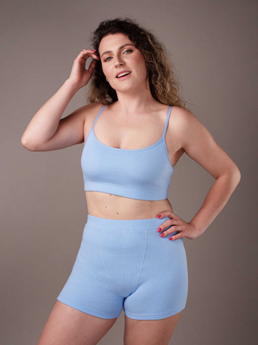 Одяг для дому та сну Brabrabra модель HOM2214061_Cornflower-Blue Фото