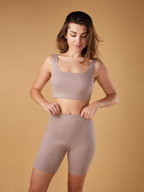 Низ пижамы Brabrabra модель HOM2214066_Beige Фото