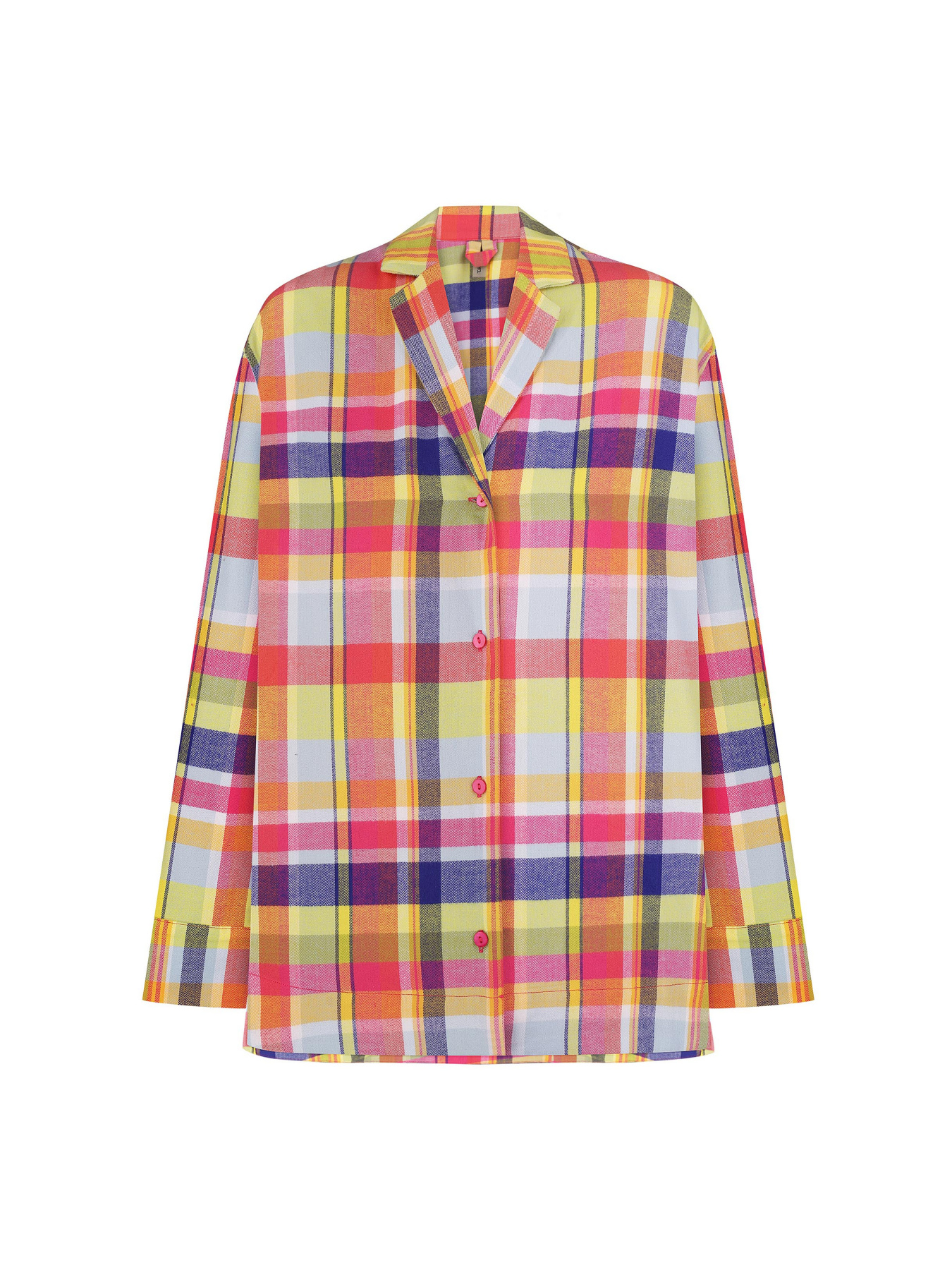 Верх пижамы Brabrabra модель HOM2418004_Colorful-Check Фото