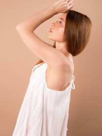 Ночная рубашка Brabrabra модель HOM2420110_White Фото