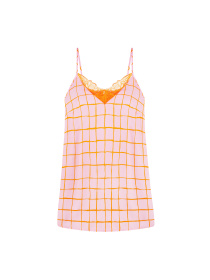 Майка для дома Brabrabra модель HOM2423005_Check-Print Фото