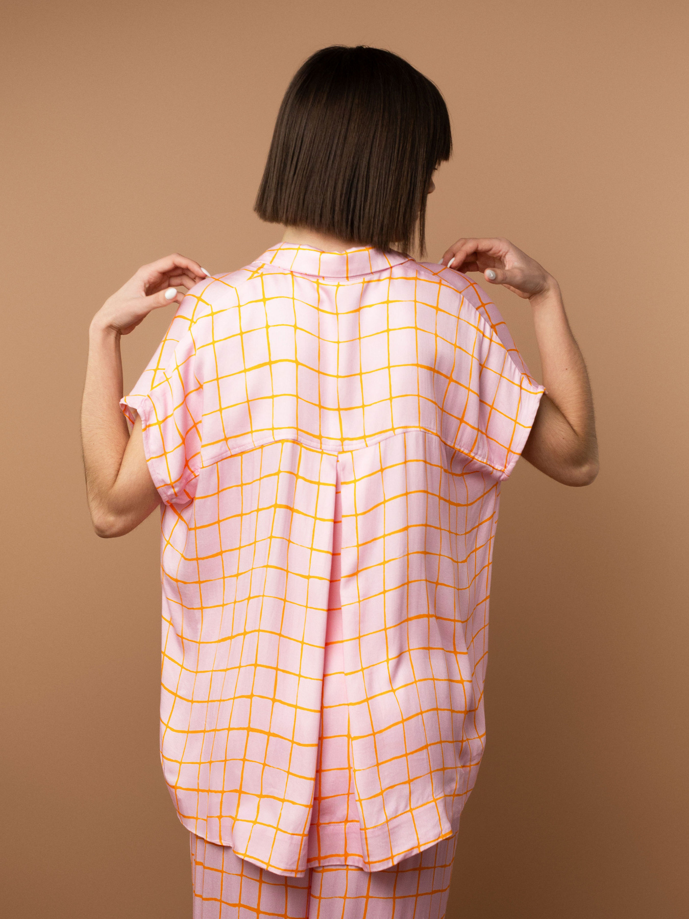 Верх пижамы Brabrabra модель HOM2423104_Check-Print Фото