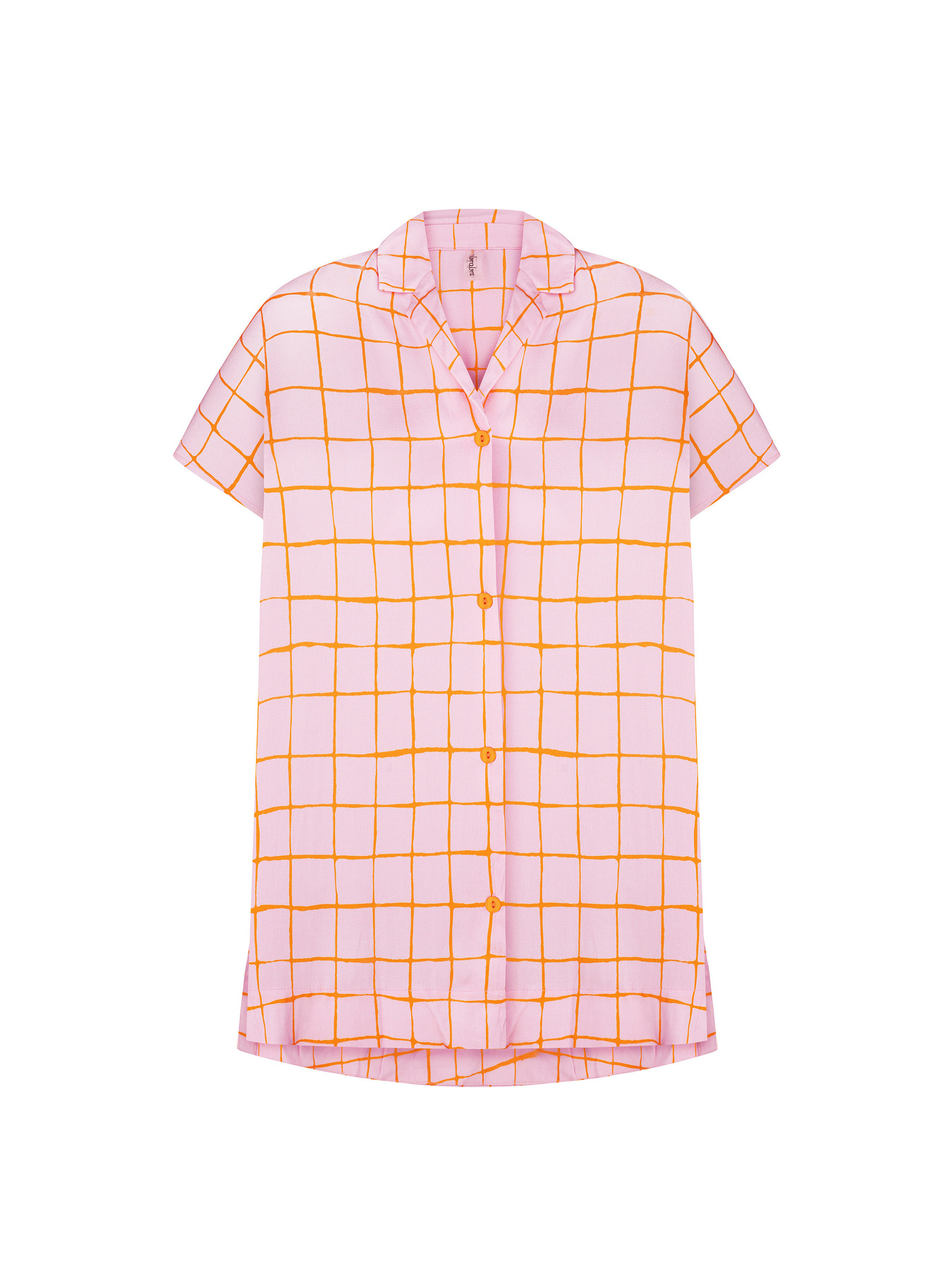 Верх пижамы Brabrabra модель HOM2423104_Check-Print Фото