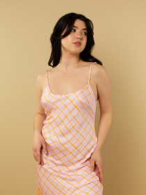 Ночная рубашка Brabrabra модель HOM2423110_Check-Print Фото