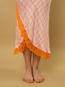 Ночная рубашка Brabrabra модель HOM2423110_Check-Print Фото