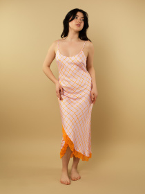 Ночная рубашка Brabrabra модель HOM2423110_Check-Print Фото