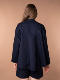 Верх пижамы Brabrabra модель HOM2424004_Dark-Blue Фото