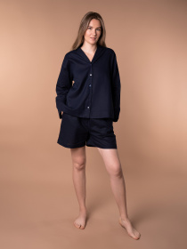 Верх піжами Brabrabra модель HOM2424004_Dark-Blue Фото