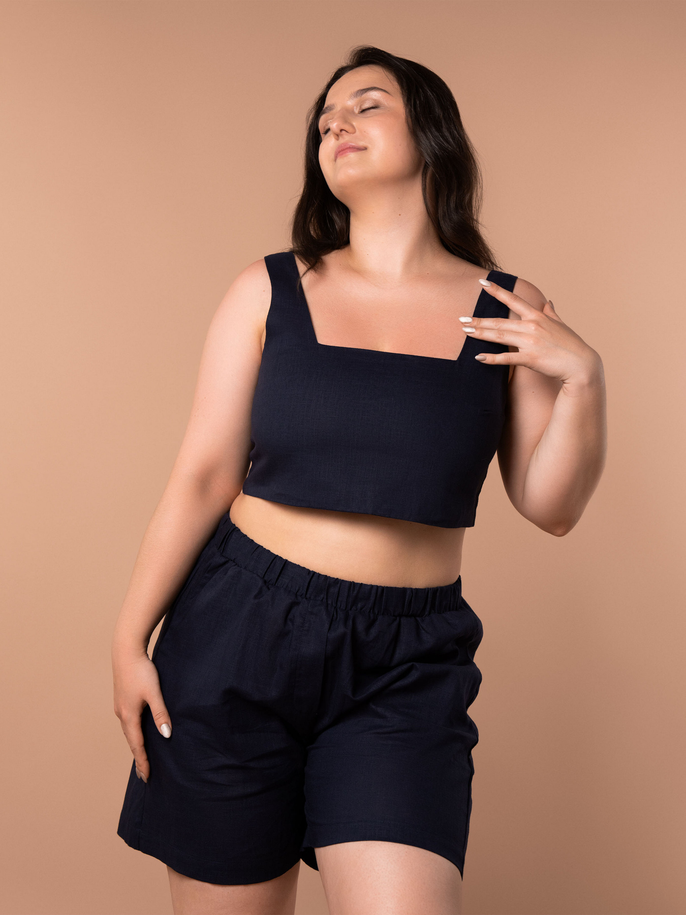 Низ піжами Brabrabra модель HOM2424013_Dark-Blue Фото