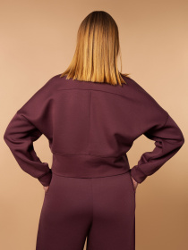 Верх пижамы Brabrabra модель HOM2425001_Mahogany Фото