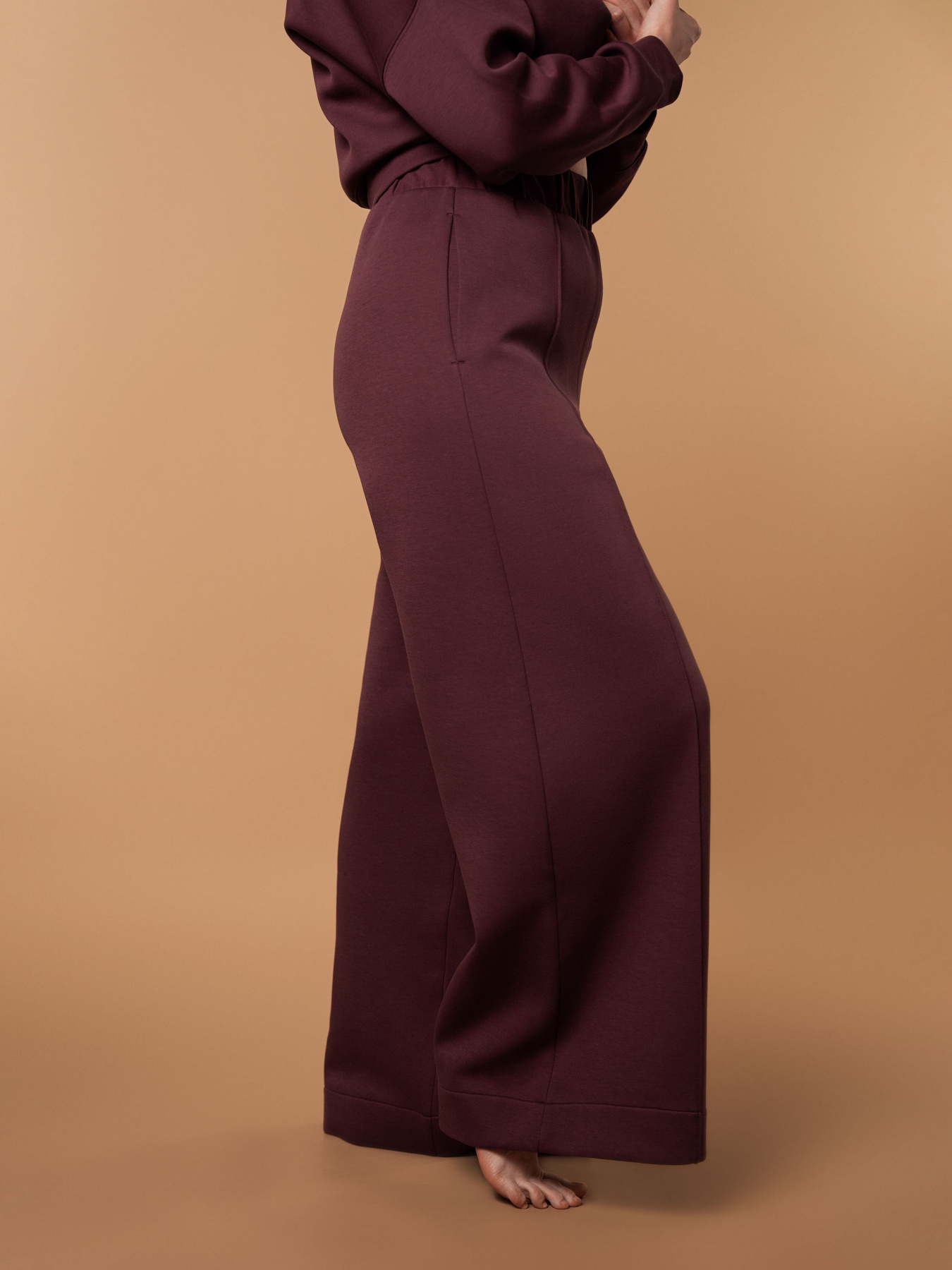 Штани для дому Brabrabra модель HOM2425010_Mahogany Фото