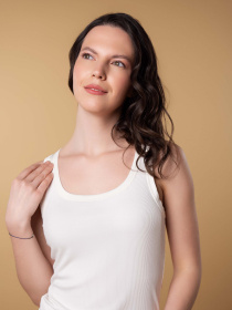 Майка для дома Brabrabra модель HOM25303015_Ivory Фото