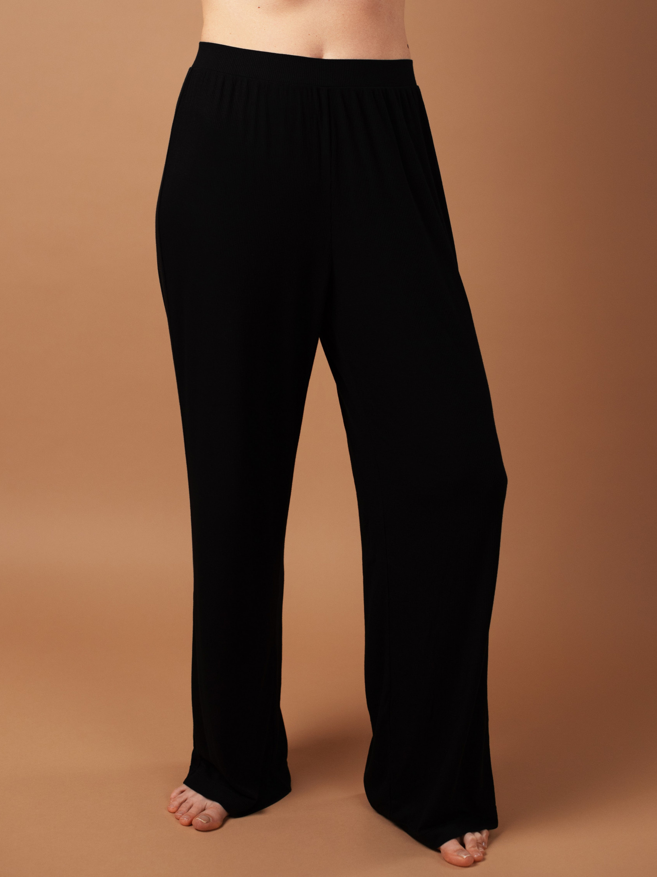 Штаны для дома Brabrabra модель HOM25313010_Black Фото