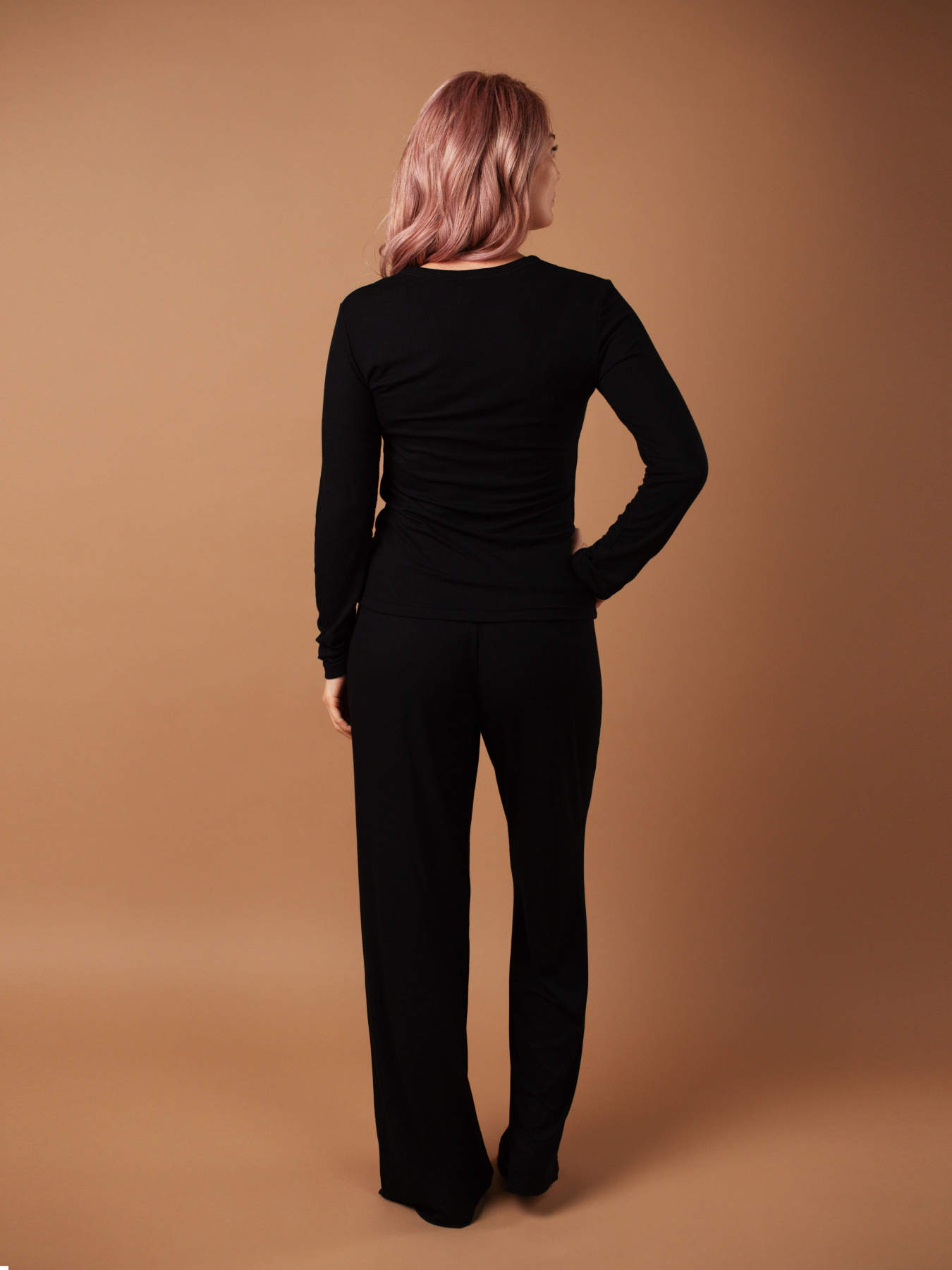 Штани для дому Brabrabra модель HOM25313010_Black Фото