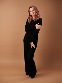 Штаны для дома Brabrabra модель HOM25313010_Black Фото