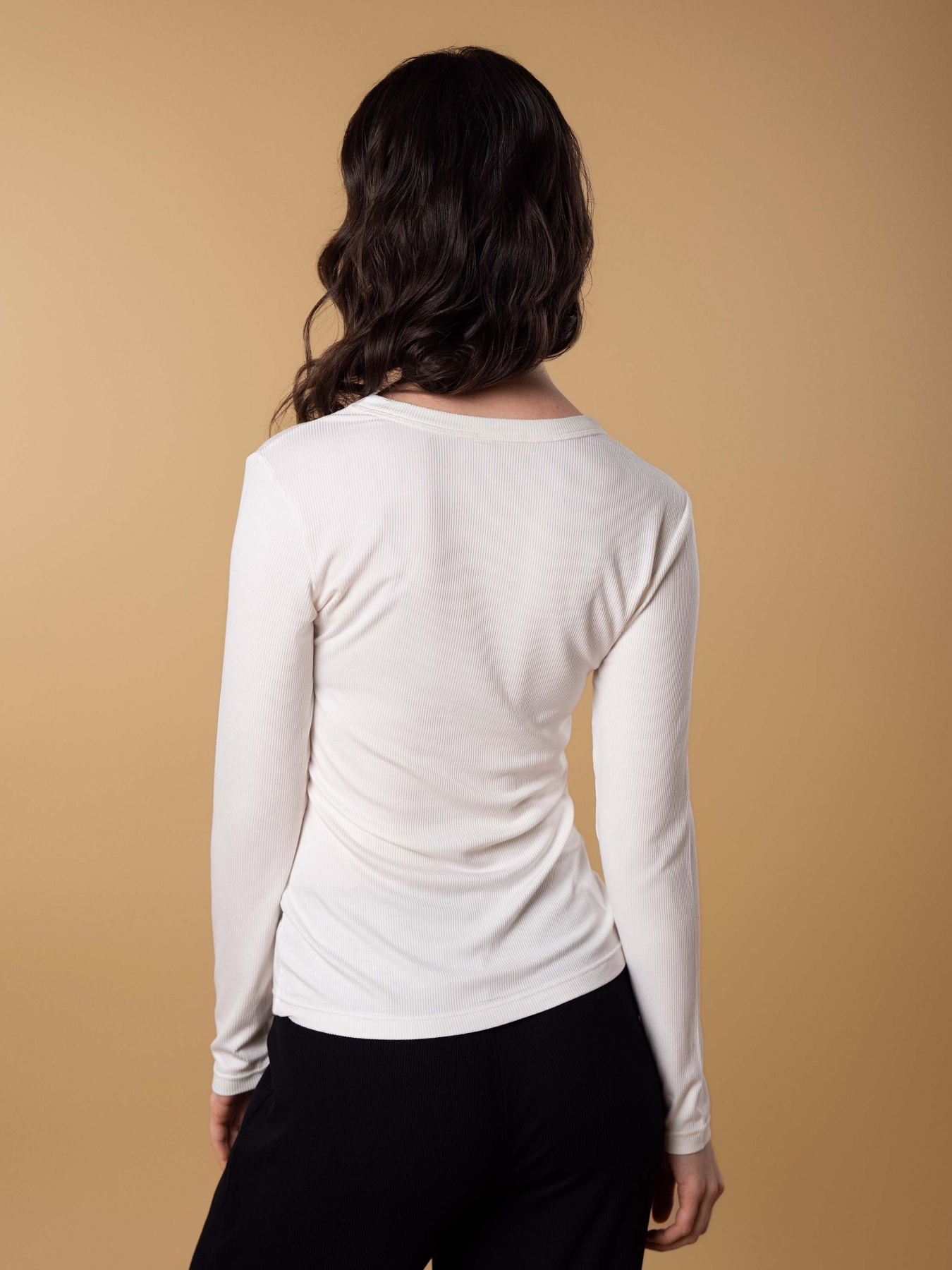 Верх пижамы Brabrabra модель HOM25313042_Ivory Фото