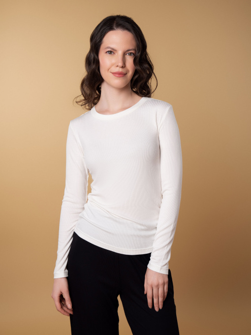 Верх пижамы Brabrabra модель HOM25313042_Ivory Фото