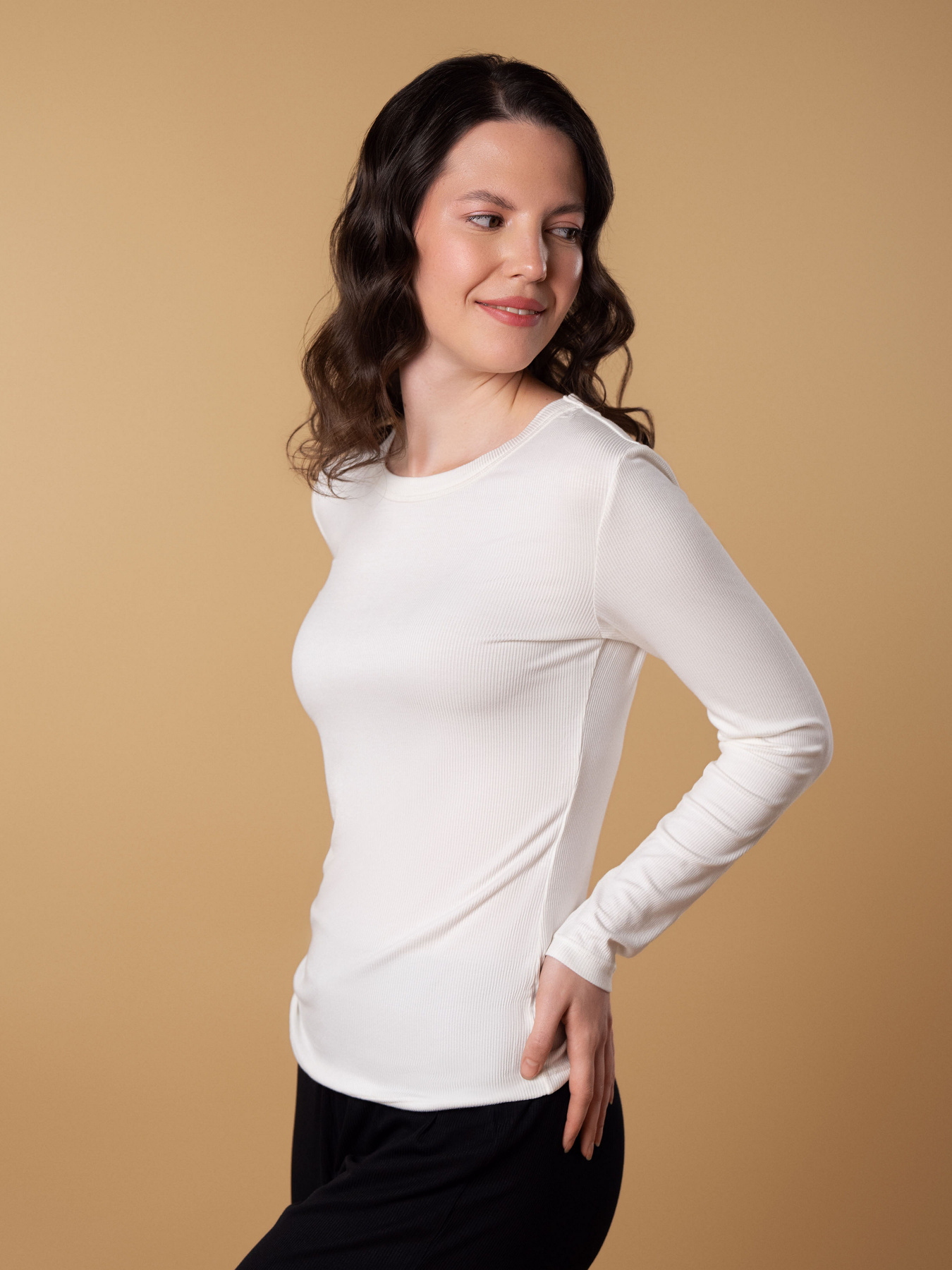 Верх пижамы Brabrabra модель HOM25313042_Ivory Верх пижамы Brabrabra модель HOM25313042_Ivory Фото