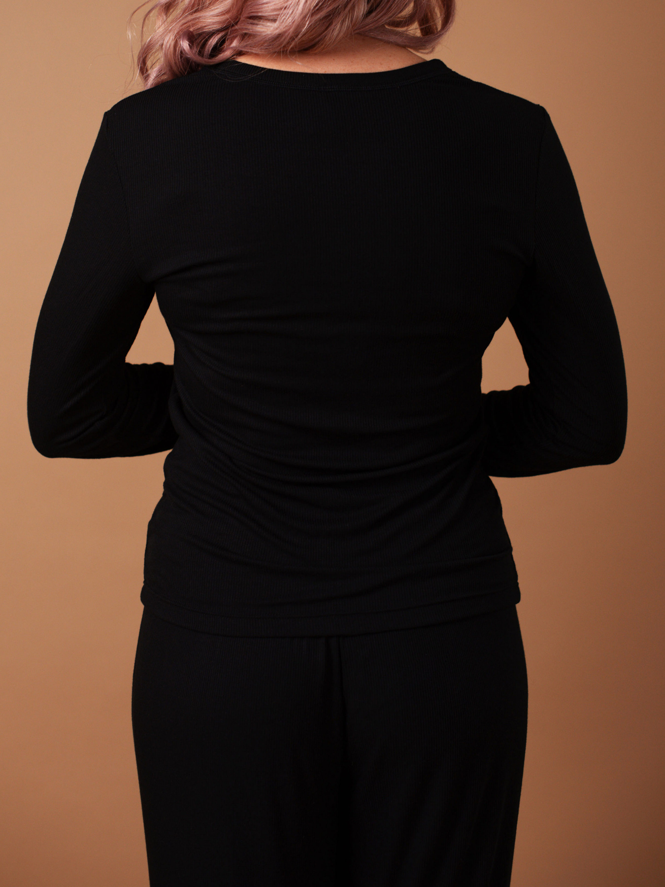 Верх пижамы Brabrabra модель HOM25313042_Black Фото