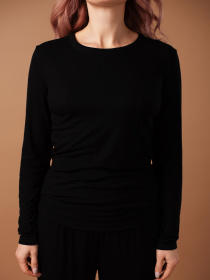 Верх пижамы Brabrabra модель HOM25313042_Black Верх пижамы Brabrabra модель HOM25313042_Black Фото