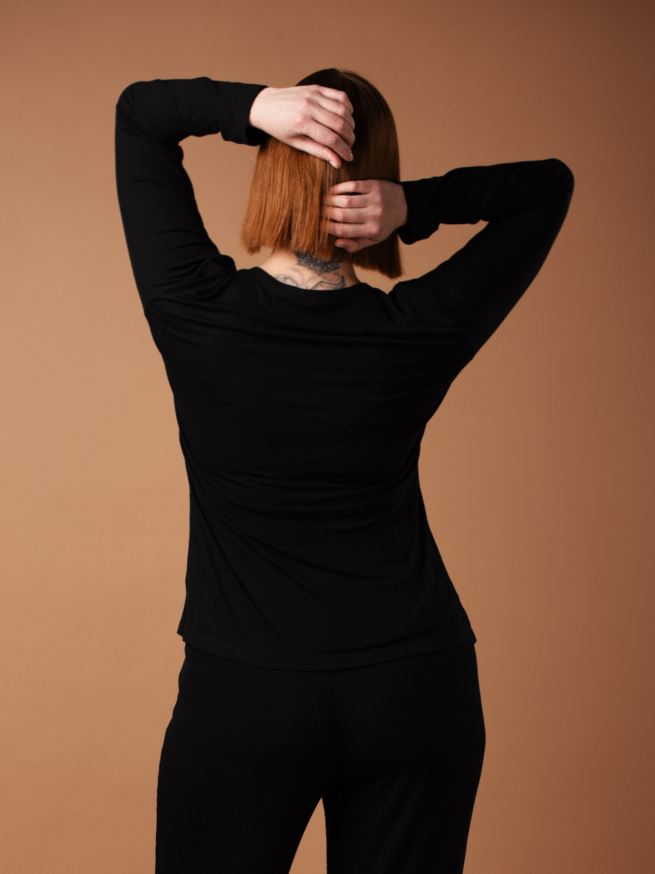 Верх пижамы Brabrabra модель HOM25313069_Black Фото