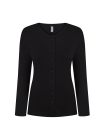 Верх пижамы Brabrabra модель HOM25313069_Black Фото