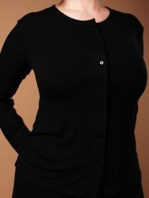 Верх пижамы Brabrabra модель HOM25313069_Black Фото