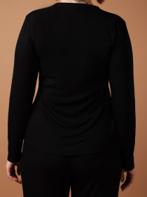 Верх пижамы Brabrabra модель HOM25313069_Black Фото