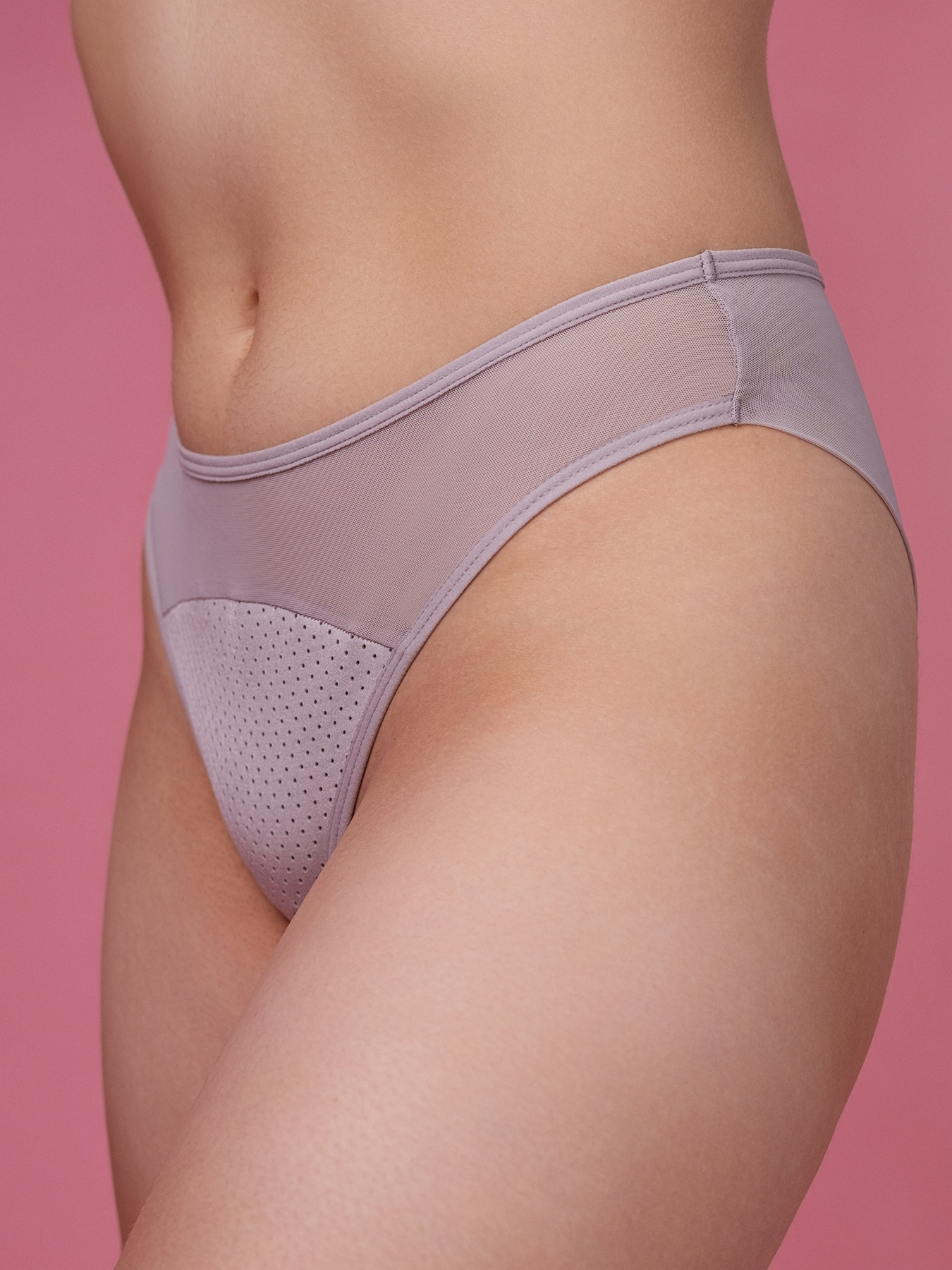 Труси Brabrabra модель SLZ24702004_Gray-Lilac Фото