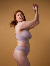 Трусы Brabrabra модель SLZ24902004_Gray-Lilac Трусы Brabrabra модель SLZ24902004_Gray-Lilac Фото