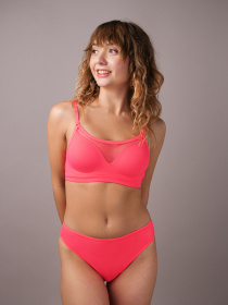 Трусы Brabrabra модель SLZ25002001_Neon-Coral Фото