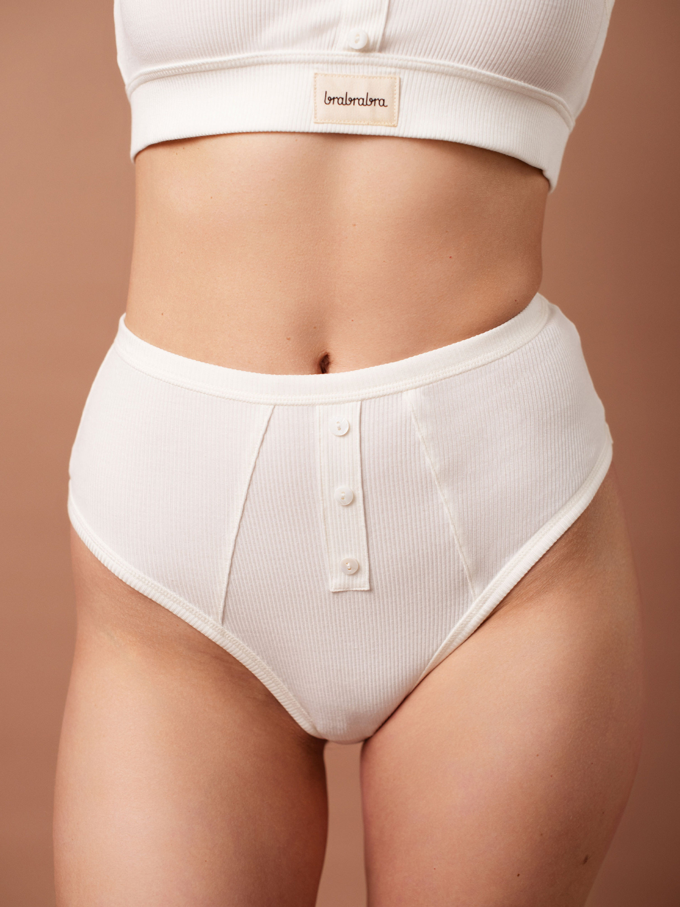 Труси Brabrabra модель SLZ25302101_Ivory Фото