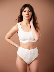 Трусы Brabrabra модель SLZ25302101_Ivory Фото