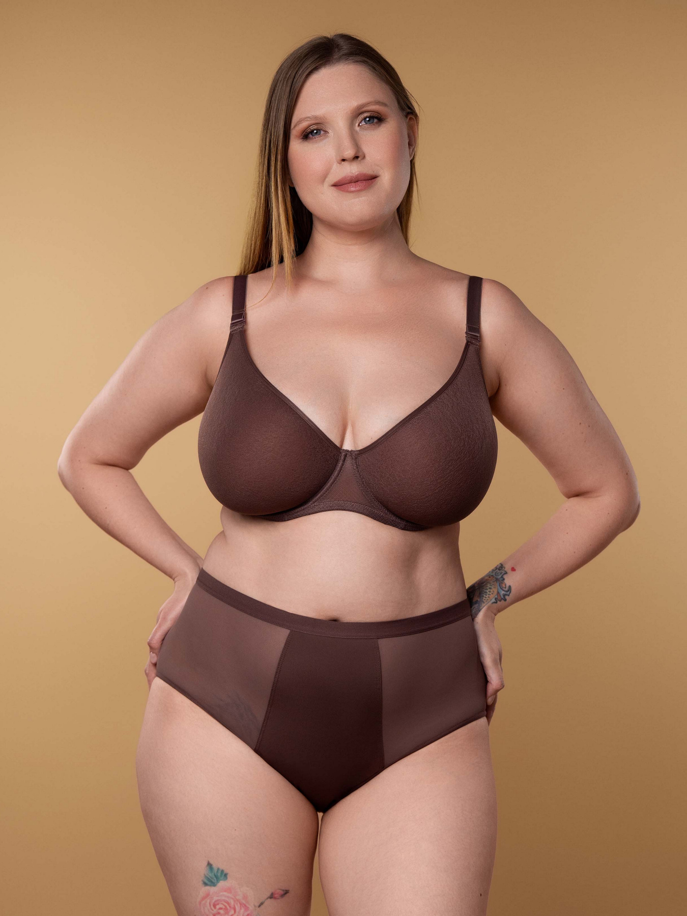 Труси Brabrabra модель SLZ25702201_Mocha Фото